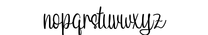 Restorya Font LOWERCASE