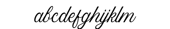 Restrike-Regular Font LOWERCASE