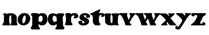 Restro Font LOWERCASE