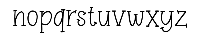 RestuEmbah Font LOWERCASE