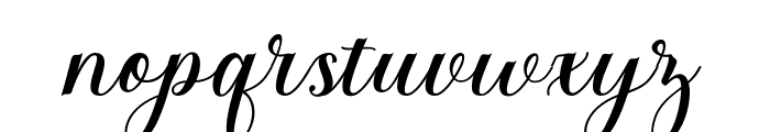 Restylia Font LOWERCASE