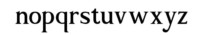 Resvina Regular Font LOWERCASE