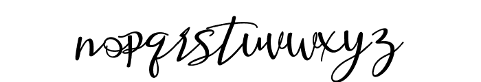 RetafiaScript-Regular Font LOWERCASE