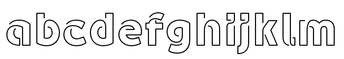 Retake-Regular Font LOWERCASE