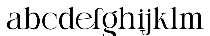 Retalis Font LOWERCASE