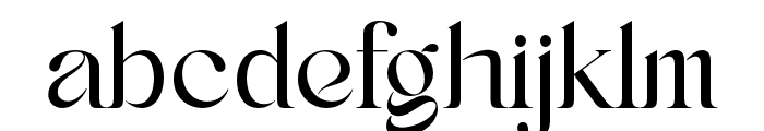 Retcaro Regular Font LOWERCASE