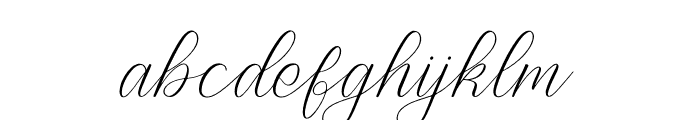 Rethina Shirlie Font LOWERCASE