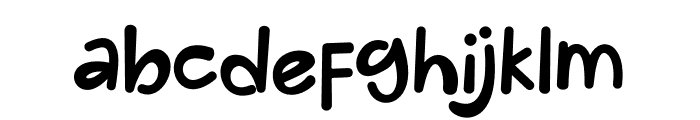 Retigra Font LOWERCASE