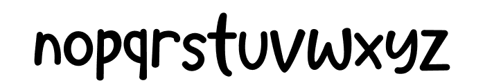 Retigra Font LOWERCASE