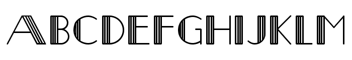 Retirement Regular Font LOWERCASE