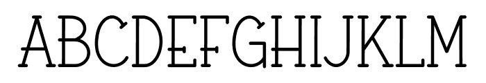 Retri Font LOWERCASE