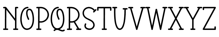 Retri Font LOWERCASE