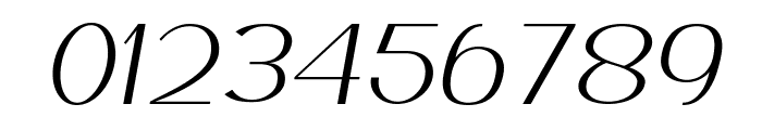 Retrive Light Italic Font OTHER CHARS