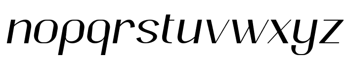 Retrive Regular Italic Font LOWERCASE
