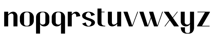Retrive Semi Bold Font LOWERCASE