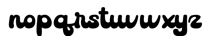 Retro Baby Font LOWERCASE