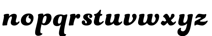 Retro Blast Font LOWERCASE