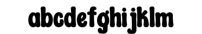 Retro Bright Font LOWERCASE