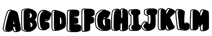 Retro Bro Regular Font UPPERCASE