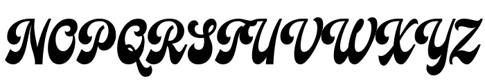 Retro Butterfly Font UPPERCASE