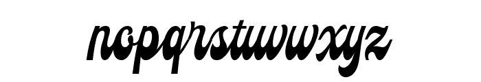 Retro Butterfly Font LOWERCASE