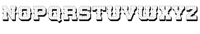 Retro Cinema Light Font UPPERCASE