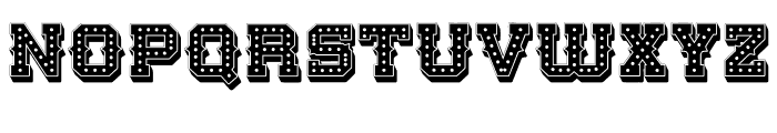 Retro Cinema Font LOWERCASE