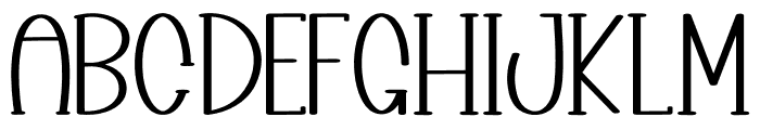 Retro College Font LOWERCASE