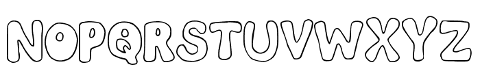 Retro Groovy Regular Font UPPERCASE