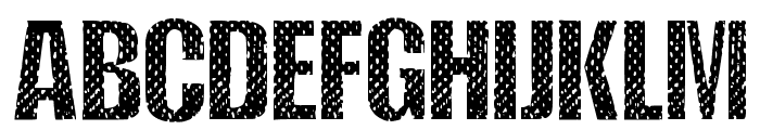 Retro Grunge Regular Font UPPERCASE
