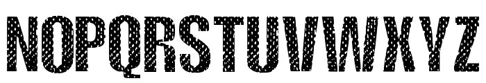 Retro Grunge Regular Font LOWERCASE