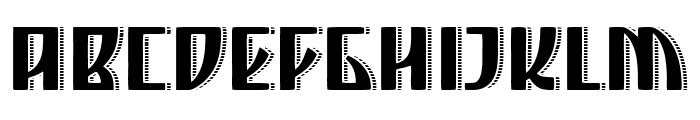 Retro Ketro Font UPPERCASE