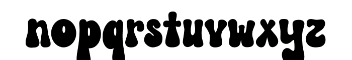 Retro Lucky Font LOWERCASE