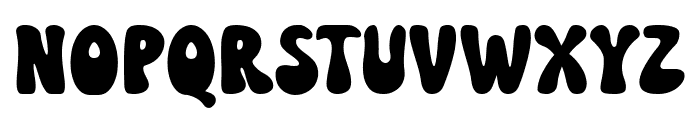 Retro Momster Font LOWERCASE