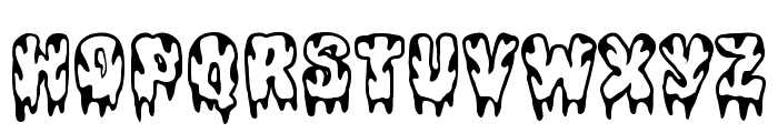 Retro Monster Drip Font UPPERCASE