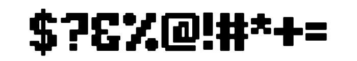 Retro Pixel Font OTHER CHARS