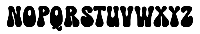 Retro Study Font UPPERCASE