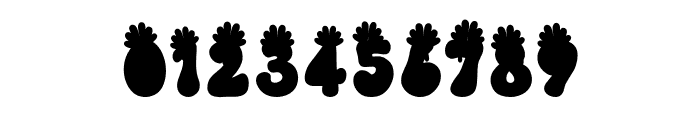 Retro Turkey Font OTHER CHARS