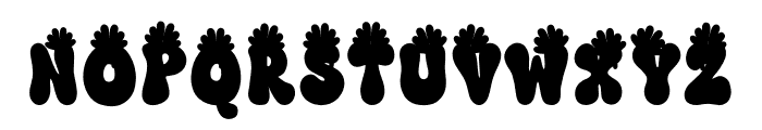 Retro Turkey Font LOWERCASE