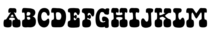 Retro Western Font LOWERCASE