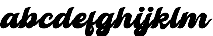 Retro Young Font LOWERCASE