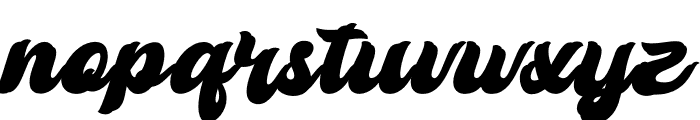 Retro Young Font LOWERCASE