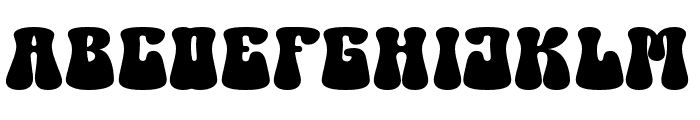RetroChild-Regular Font UPPERCASE
