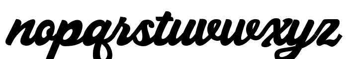 RetroCooper-Regular Font LOWERCASE