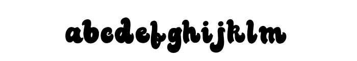 RetroGraFy Font LOWERCASE