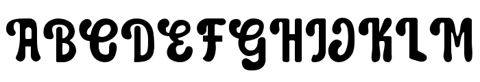 RetroGroovy-Regular Font UPPERCASE