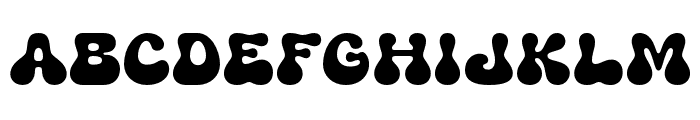 RetroIsland-Regular Font UPPERCASE