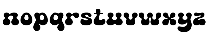 RetroIsland-Regular Font LOWERCASE