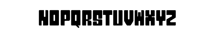 Retroblock Font LOWERCASE