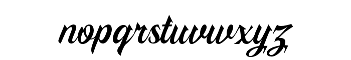 Retrocast Font LOWERCASE